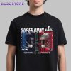 New England Patriots Vs Seattle Seahawks Super Bowl LX Unisex T-Shirt