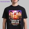 NFL Super Bowl LX 2026 Seattle Seahawks Vs New England Patriots Unisex T-Shirt
