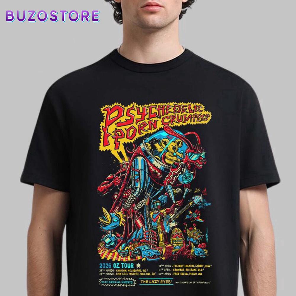Psychedelic Porn Crumpets 2026 Unisex T-Shirt