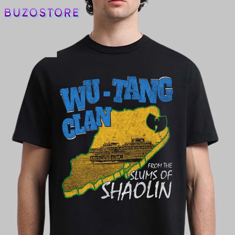 Wu Tang Clan From The Slums Of Shaolin Unisex T-Shirt