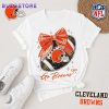 Cleveland Browns NFL Bow Football Unisex T-Shirt