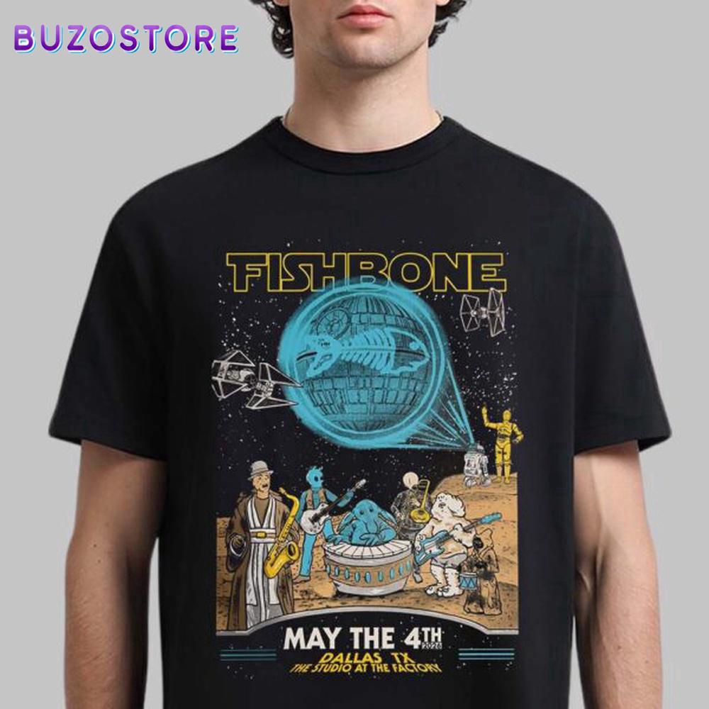 Fishbone Dallas Texas 2026 Unisex T-Shirt