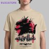 Godzilla Minus Zero Japan Flag Style Unisex T-Shirt