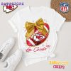 Kansas City Chiefs NFL Bow Football Unisex T-Shirt