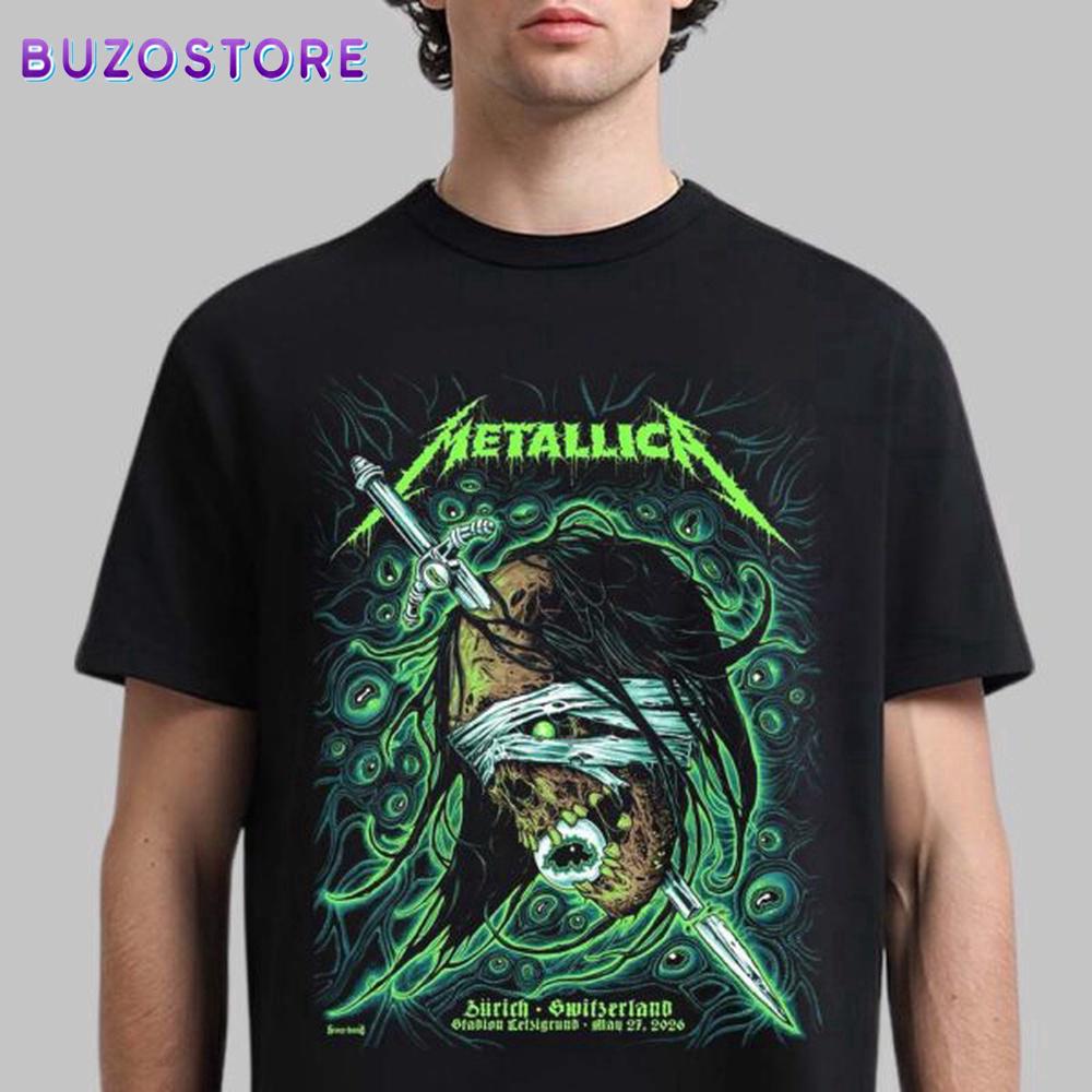 Metallica M72 Zurich 2026 Unisex T-Shirt