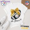 Pittsburgh Steelers NFL Bow Football Unisex T-Shirt