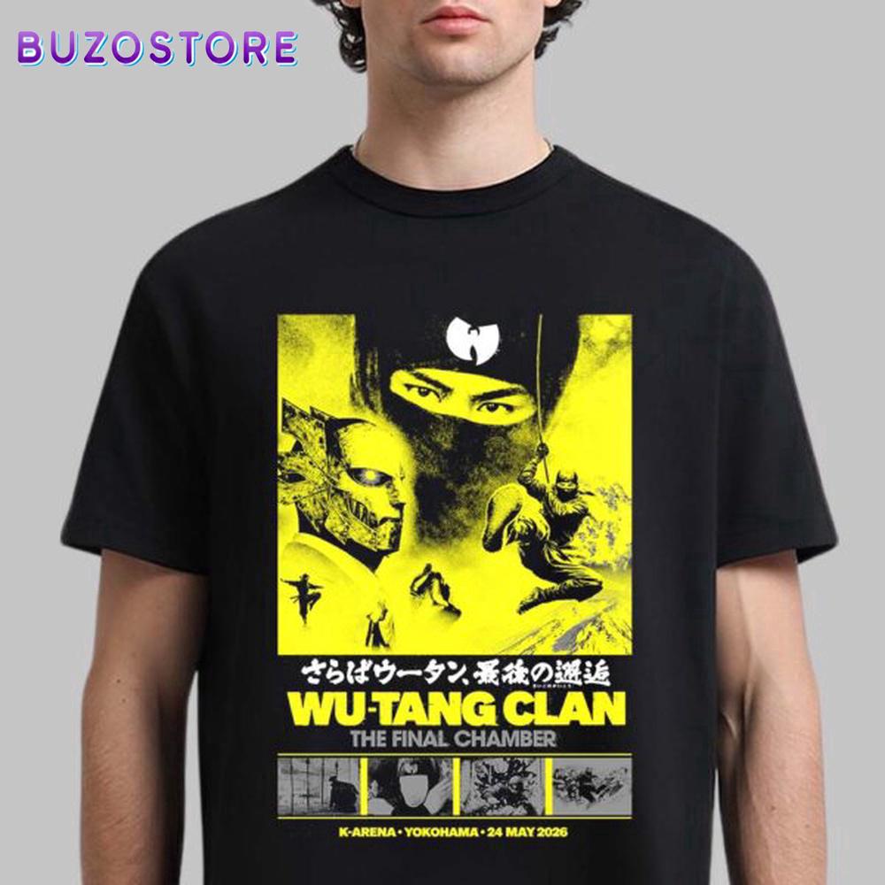 Wu-Tang Clan The Final Chamber Yokohama Japan 2026 Unisex T-Shirt