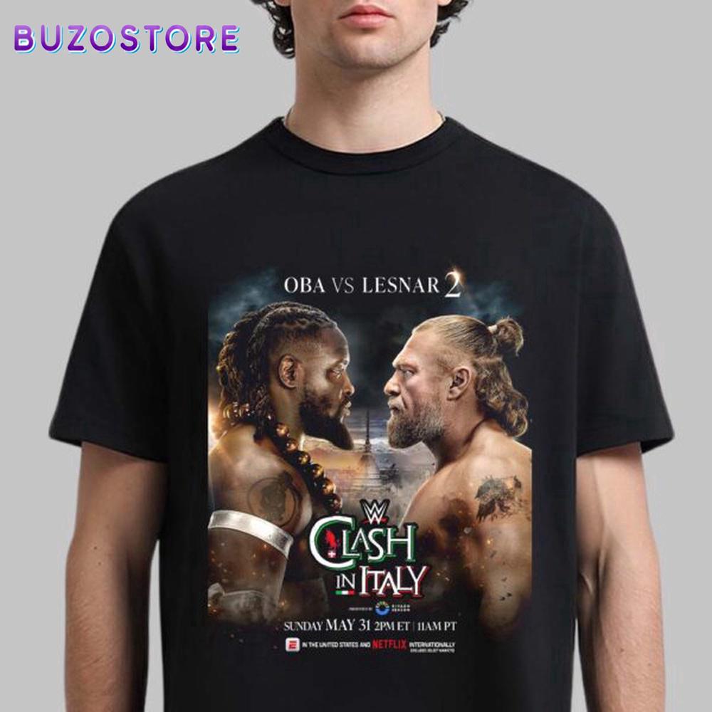 WWE Clash In Italy 2026 Unisex T-Shirt