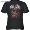 Papa Roach Skeleton & Roses Unisex T-Shirt